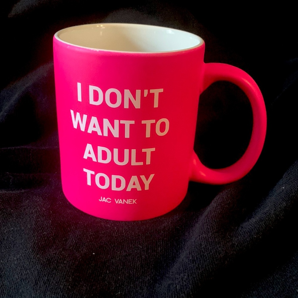 Jac Vanek Pink Coffee Mug